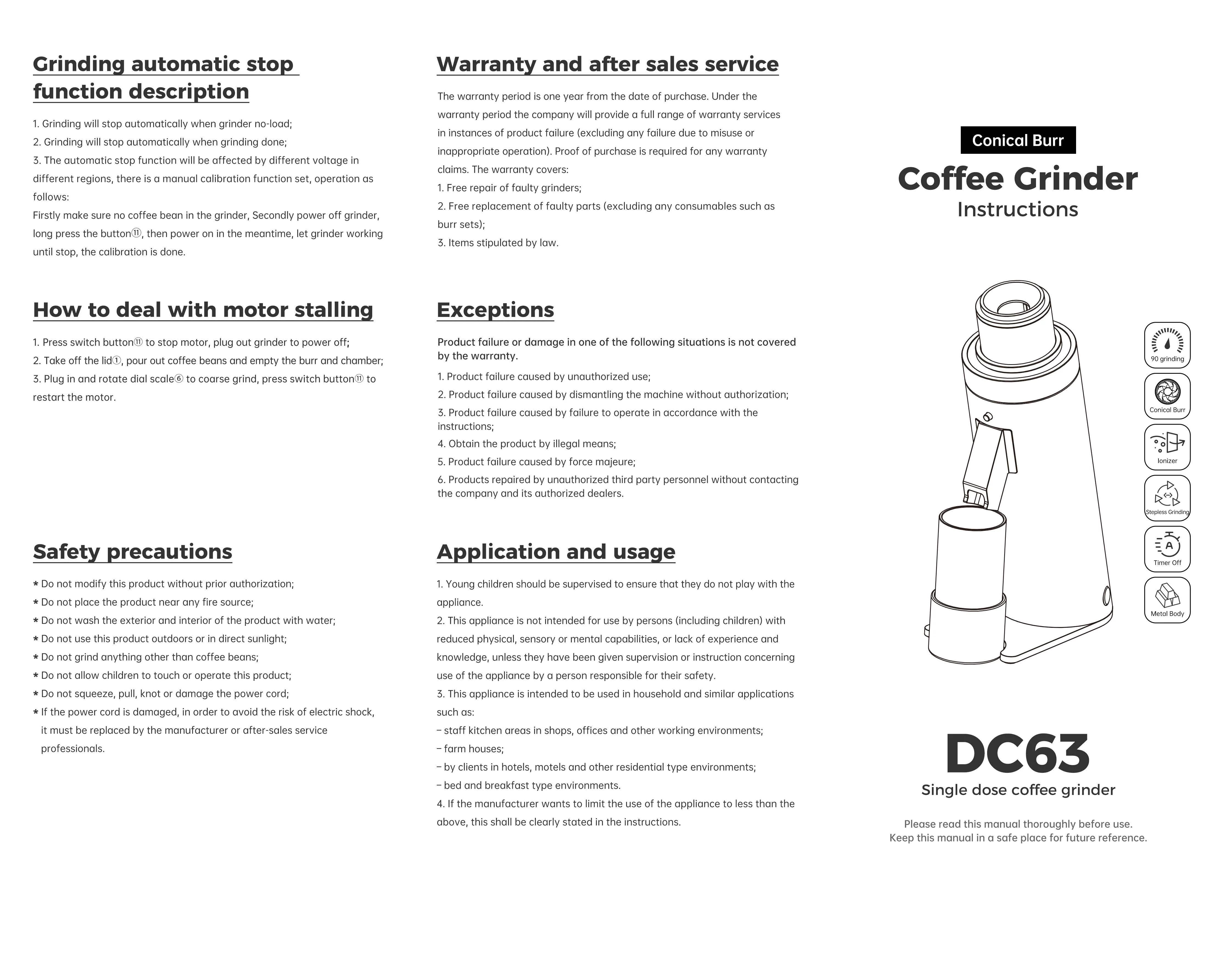 DC63 Coffee Grinder - Image 6